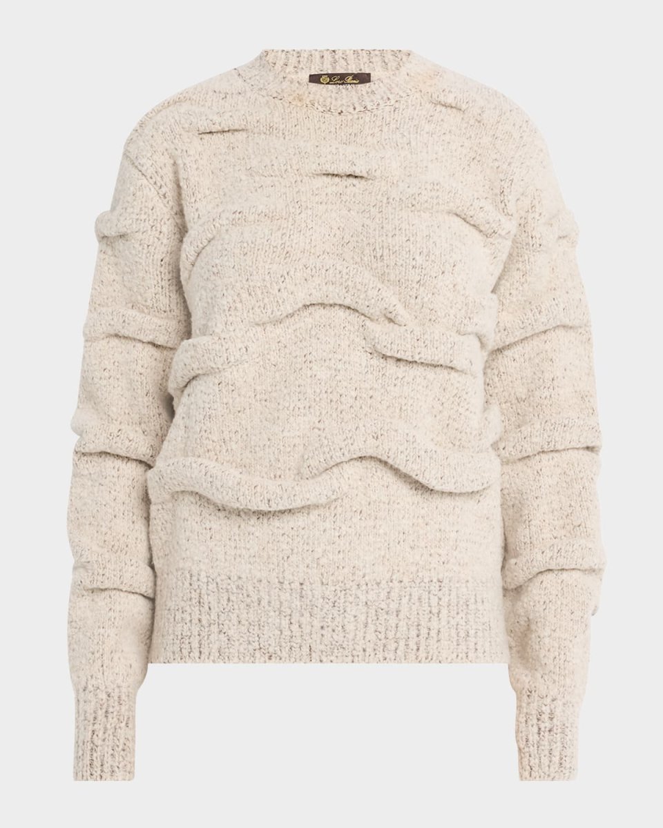 Alpe Faller Crewneck Sweater Pecora Nera Gg 3
